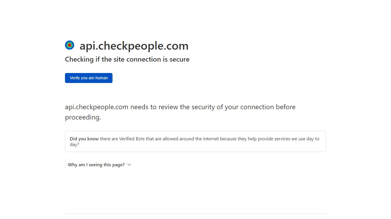 Sign In - CheckPeople.com